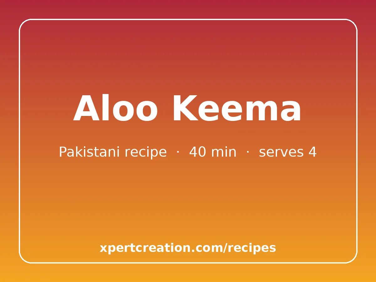Aloo Keema
