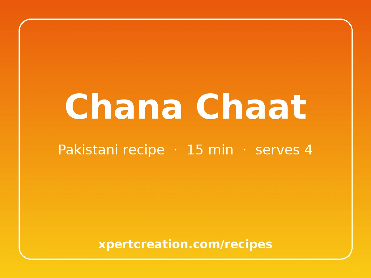 Chana Chaat