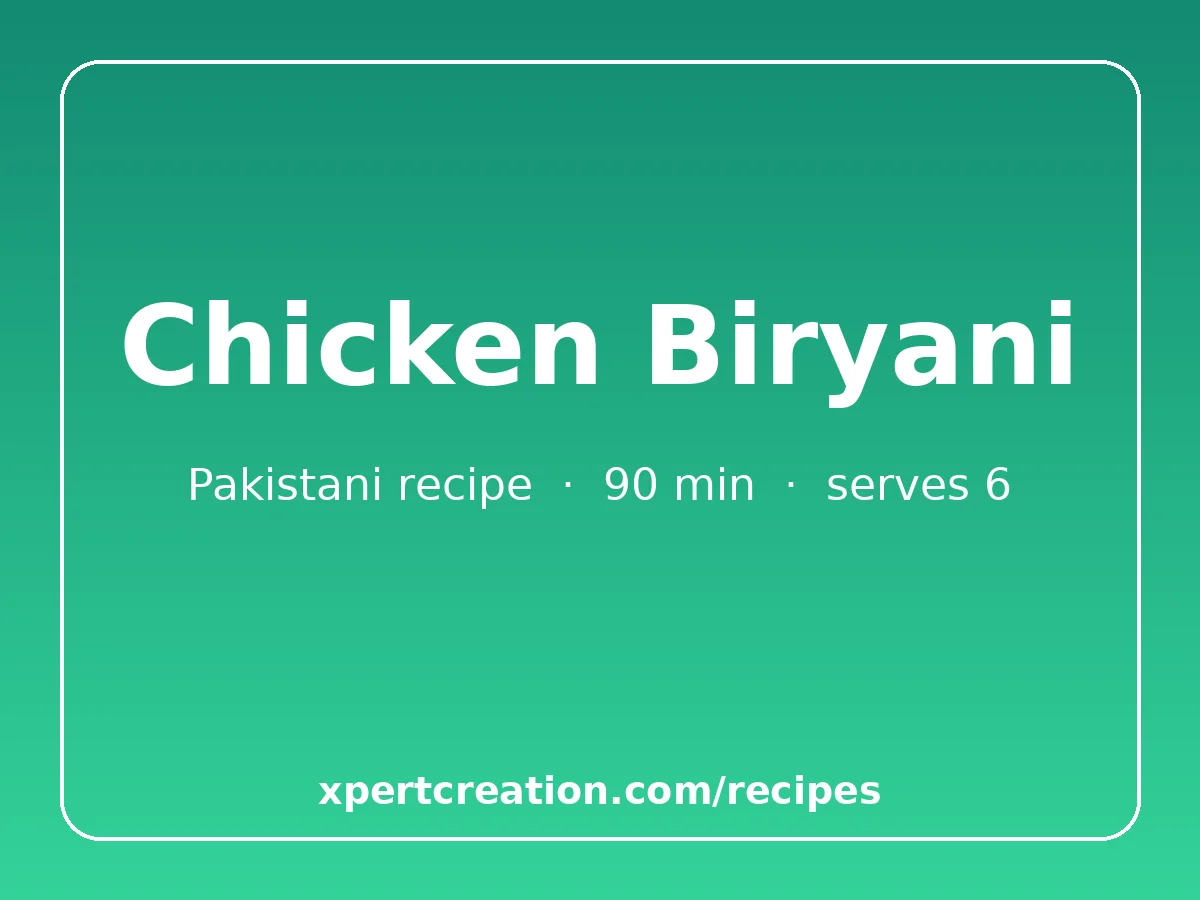 Chicken Biryani