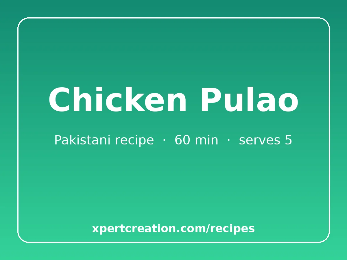 Chicken Pulao